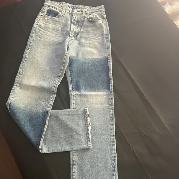 AG Adriano Goldschmied Alexxis High Waist Straight Jeans Size 25 NWT $249 - Picture 8 of 13